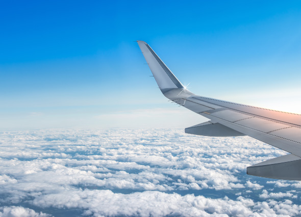 入国日調整・航空券手配イメージ